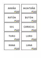 Vista previa - Juegos / Gamificación - Tarjetas para rimar y trabajar conciencia fonológica - página 3