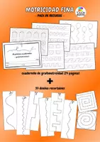 Vista previa - Hojas de trabajo - Pack de recursos de motricidad fina - Portada