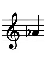 Vorschau - Bildkarten - Notenbilder Violinschlüssel as bis dis3 (110 Bilder!) - Seite 1