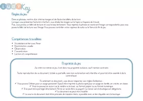 Aperçu - Jeux - Jeu de lecture hiver – PDF à imprimer - Page 2