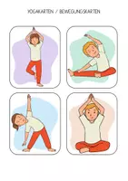 Vorschau - Poster - Yogakarten / Bewegungskarten für Kinder - Seite 2