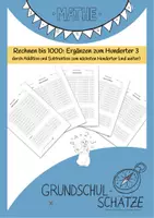 Vorschau - Arbeitsblätter - Rechnen bis 1000 Mathe Klasse 3 Arbeitsblätter-Sammlung 3 - Deckblatt