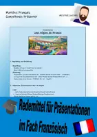 Vorschau - Präsentationen/Tafelbilder - Kommunikationsprüfung - Présenter en français - Deckblatt