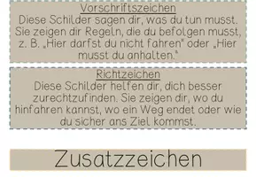 Vorschau - Präsentationen/Tafelbilder - Tafelmaterial Verkehrsschilder - Seite 2