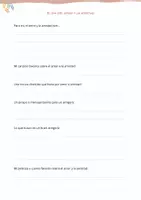 Aperçu - Feuilles d'exercices - Journée de l'amour et de l'amitié (en espagnol) - Page 1