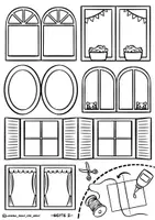 Vorschau - Spiele - Bastelvorlage "Familienhaus-Mobile" / Stammbaum / Familie - Seite 2