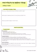 Vista previa - Hojas de trabajo - "And Miles to Go Before I Sleep" Analysis Lesson - página 2