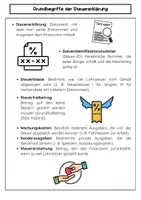 Vorschau - Arbeitsblätter - Steuern & Steuererklärung – Begriffe, Erklärungen und Praxisaufgaben - Seite 3