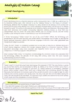 Vista previa - Hojas de trabajo - Indian Camp Lesson Plan - página 2