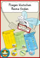 Vorschau - Spiele - Reime finden _Fliegen klatschen Spiel - Deckblatt