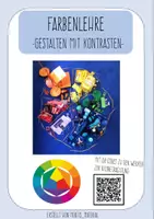 Vorschau - Unterrichtsreihen - Farbkreis - gestalten mit Kontrasten - Deckblatt