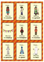 anteprima - Flashcard - Carnival - I have... Who has... game (inglese) - Pagina 3