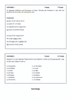 Vorschau - Arbeitsblätter - Klassenarbeit zur Grammatik Nomen, Adjektive, Verben - Seite 2