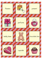 anteprima - Valentine’s Day Matching Pairs Game / Gioco di memoria (inglese) - Pagina 2