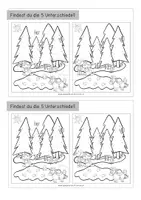 Vorschau - Anderer Materialtyp - Rapunzel – Unterschiede finden (Kopiervorlagen) - Seite 3