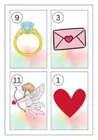 Vorschau - Arbeitsblätter - Lesespaziergang Valentinstag - Leserunde Klasse 1 und 2 - Seite 1