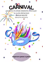 anteprima - Esercizi - Carnevale:pacchetto schede didattiche inglese da I a V elem - Pagina di copertina