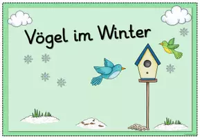Vorschau - Arbeitsblätter - Themenheft/Forscherheft - Vögel im Winter (Klasse 1-2) - Seite 2