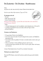 Vorschau - Mal- und Bastelvorlagen - Die Zuckertüte - Die Schultüte - Ausmalen und Basteln - Seite 1