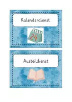 Vorschau - Anderer Materialtyp - Klassendienste Maritim – in Fibelschrift & Grundschrift für die Grundschule - Seite 1
