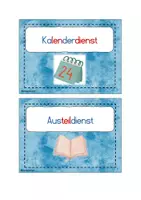 Vorschau - Anderer Materialtyp - Klassendienste Maritim – in Silbenschrift für die 1. Klasse - Seite 1