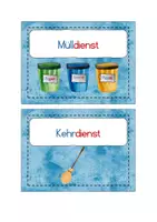 Vorschau - Anderer Materialtyp - Klassendienste Maritim – in Silbenschrift für die 1. Klasse - Seite 2