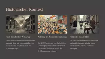 Vorschau - Fördermaterial/Inklusion - Präsentation: Prinzipien der Erziehung im Nationalsozialismus – Die Rolle von HJ und BDM als PDF und PowerPoint-Datei - Seite 1