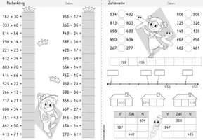 Vorschau - Arbeitsblätter - Wochenheft Mathe 17 (Zahlenraum 1000) - Seite 3