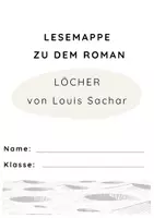 Vorschau - Unterrichtsreihen - Materialpaket: Unterrichtsreihe Roman Löcher (PPP, ABs, Klassenarbei) - Seite 2