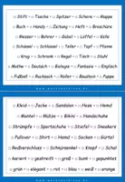 Vorschau - Aufgabenkarten - Lesetraining: Welches Wort passt nicht - Lesekarten - Seite 2
