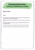 Vorschau - Arbeitsblätter - Gefühle erkennen & benennen – Emotionsforscher im Ethikunterricht Grundschule - Seite 2