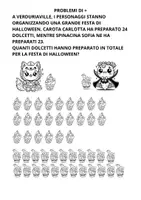 anteprima - Esercizi - Avventure Matematiche a Verduriaville_Numeri fino a 50 - Pagina 1