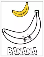 Vista previa - Manualidades / Dibujos para colorear - FRUITS Coloring Pages | Coloring Book - página 3