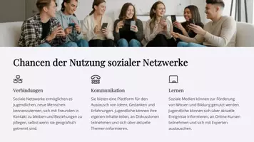 Vorschau - Fördermaterial/Inklusion - Präsentation: Erziehung durch Medien und Medienerziehung – Chancen und Risiken sozialer Netzwerke als PDF und PowerPoint-Datei - Seite 3
