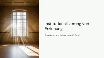 Vorschau - Fördermaterial/Inklusion - Materialpaket - Pädagogik Oberstufe - Präsentationen - Seite 1