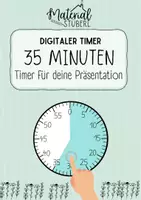 Vorschau - Videos - VisuellerTimer 35 Minuten - für deine Präsentation - Deckblatt