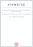 Vorschau - Mal- und Bastelvorlagen - KUNST: Eisbär im Schnee - Seite 1
