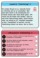 Vorschau - Spiele - Wendekarten/Lesekarten Valentinstag - DaZ/DaF, Deutsch - Seite 3