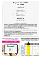 Vorschau - Arbeitsblätter - Geographie-Rätsel mit Witz Klasse 8-13 | Bundesländer, Hauptstädte, Flüsse, Gebirge, Anagramme, Kreuzworträtsel, Atlasarbeit, Logik | Erdkunde Sekundarstufe I II Klasse 8-13 Lösungen - Seite 1
