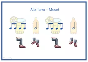 Vorschau - Präsentationen/Tafelbilder - MUSIK - Mitspielsatz Mozart Alla Turca - Seite 3