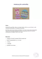 Vorschau - Mal- und Bastelvorlagen - Kunst Ostern, gewebte Fensterbilder, Osterhase, Osterei - Seite 3
