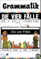 Vorschau - Arbeitsblätter - Die VIER FÄLLE - Flipbook - Deckblatt