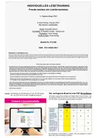 Vorschau - Arbeitsblätter - Individuelles Lesetraining | Deutsch Grundschule Förderschule Klasse 1–4 | Lesekompetenz, Lesen lernen, Legasthenie, Leseförderung, sinnerfassendes Lesen, Lösungen, Arbeitsblätter Kopiervorlagen Freiarbeit - Seite 1
