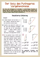 Vorschau - Arbeitsblätter - Satz des Pythagoras - Anwendung in Körpern - Seite 3