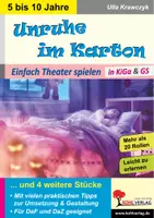 Vorschau - Arbeitsblätter - Unruhe im Karton – Einfach Theater spielen in KiGa & Grundschule | Theater Kindergarten Vorschule Grundschule Klasse 1–5 | Theaterstücke, Sketche, Theater-AG, Aufführung, Rollen - Deckblatt