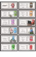 Vista previa - Juegos / Gamificación - Present Continuous - Dominoes - página 1