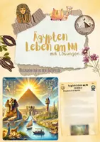 Vorschau - Unterrichtsreihen - Ägypten – Leben am Nil: Religion im Alten Ägypten (5. & 6. Klasse, Weltkunde | Nawi | Erdkunde | Geschichte) - Deckblatt
