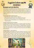 Vorschau - Unterrichtsreihen - Ägypten – Leben am Nil: Religion im Alten Ägypten (5. & 6. Klasse, Weltkunde | Nawi | Erdkunde | Geschichte) - Seite 1