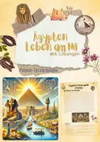 Vorschau - Unterrichtsreihen - Ägypten – Leben am Nil: Ägypten – Leben am Nil: Geofaktoren (5. & 6. Klasse, Weltkunde | Nawi | Erdkunde | Geschichte) - Deckblatt