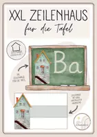 Vorschau - Arbeitsblätter - Materialpaket Zeilenhaus (türkis) - Seite 1